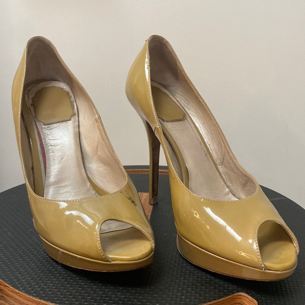 Christian Dior Patent Leather Stiletto Heels